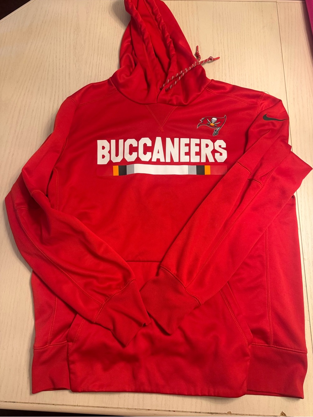 Nike Tampa bay buccaneers nfl football hoodie sweatshirt adult L